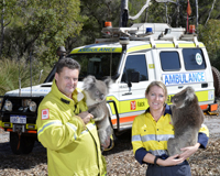 Falck crew meet local wildlife